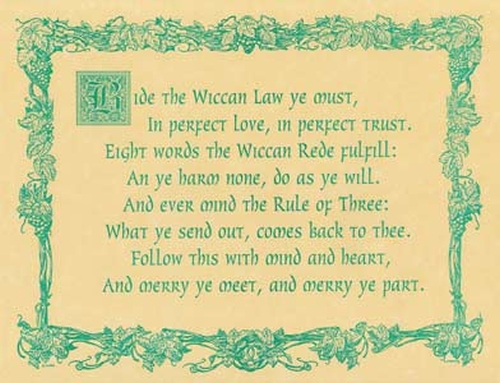 Wiccan Rede (law)