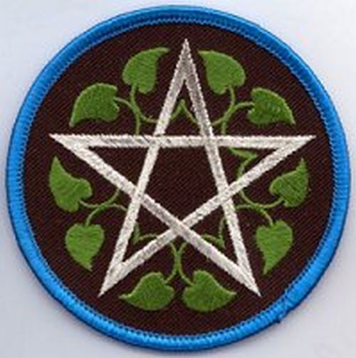 Patch: Leafy Pentagram 3in