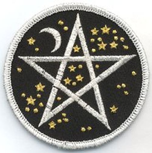Patch: Starry Pentagram 3in