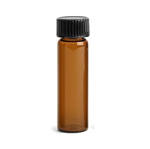 4 dram amber vial with lid