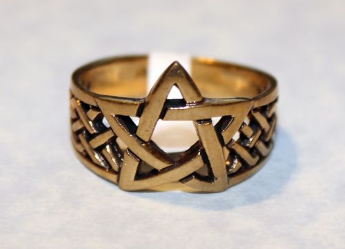 Pentagram Celtic Knotwork (Bronze)