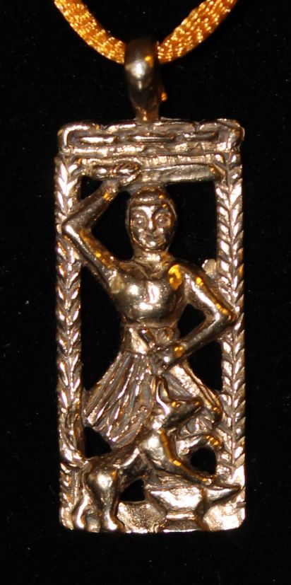Orisha Ogum Pendant (Bronze)