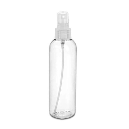8 ounce Clear Plastic Spray Top