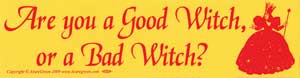 Are You a Good Witch or a Bad Witch