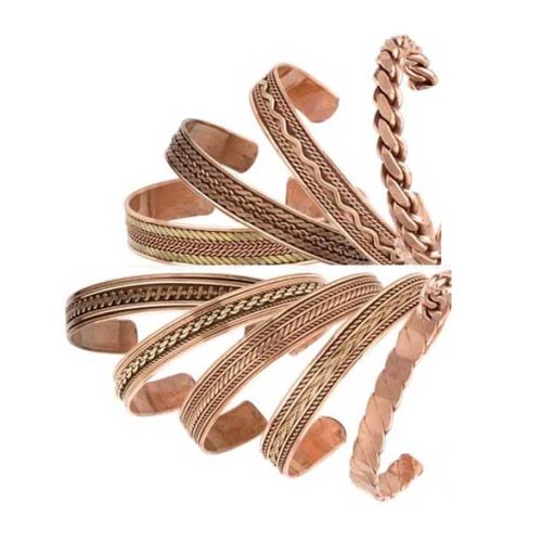 Copper Magnetic Bracelet - Tibetan