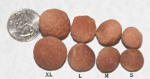 Sedonalite Shaman Stones - 3 Large (Pink Dot)