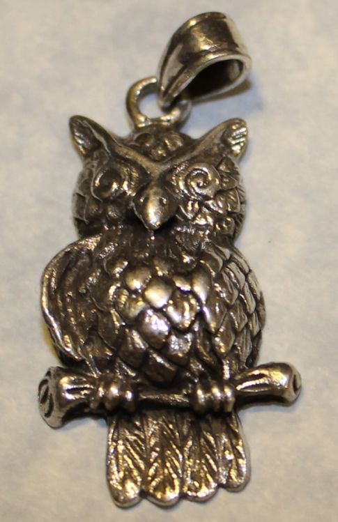Owl 2014 Pendant (Sterling)