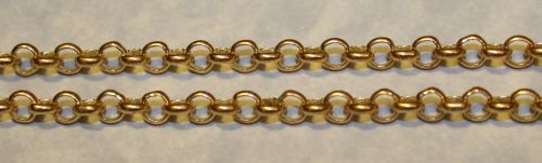 Chains 20in Rolo (Brass)