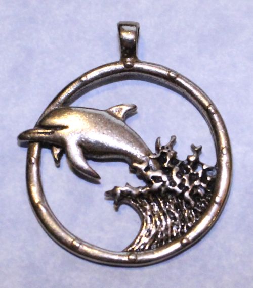 Dolphin Pendant (Bronze)