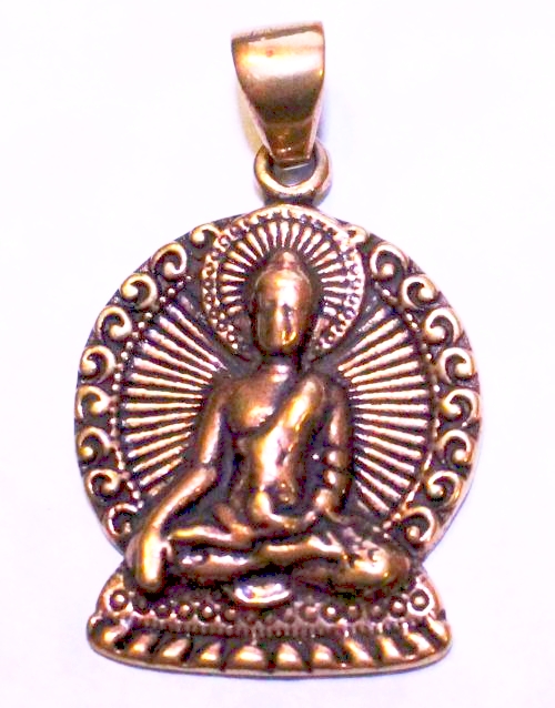 Buddha Sun Pendant (Bronze)