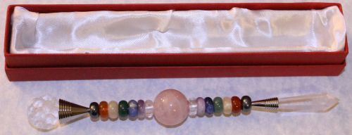Chakra Double Ended Wand 7in