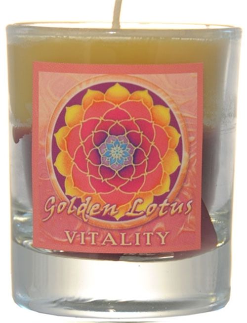 Soy Mandala - Golden Lotus - Vitality (CJC)
