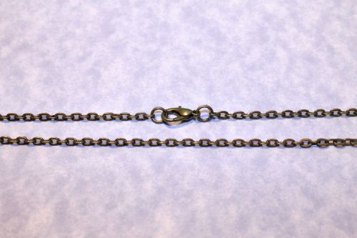 Chains 24in Rolo Antique Bronze Color