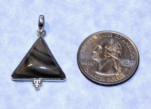 Flint Banded Triangle (Sterling)