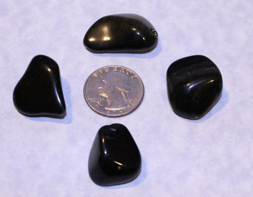 Obsidian Gold Sheen Tumbled - 1 Small (No Dot)