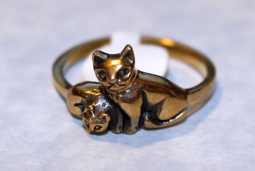 Cat Pair (Bronze)