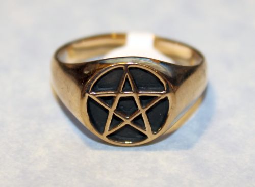 Pentacle Closed Face Solid Side (Bronze)