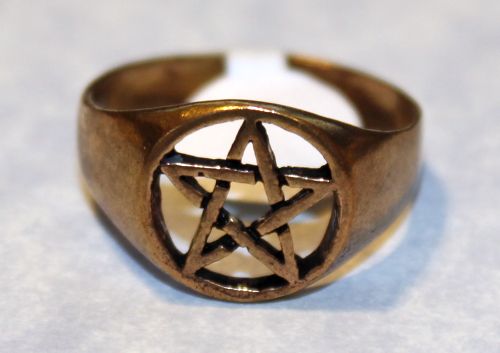 Pentacle Open Face Solid Sides (Bronze)