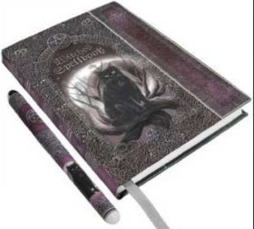 Witches Spellbook Journal with Pen