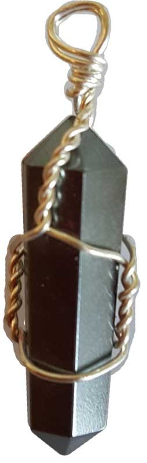 Hematite Wire Wrapped Pendant
