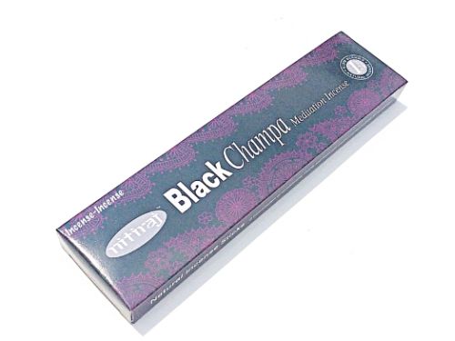 Nitiraj Champa Black Meditation 25 gram box