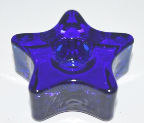 Chime Holder Cobalt Blue Star