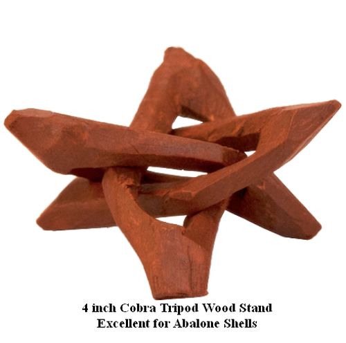 Tripod Cobra Wooden 4 inch