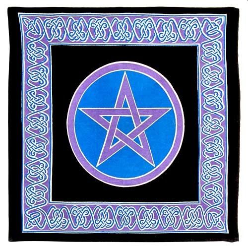 Altar Cloth Pentacle 24x24 in