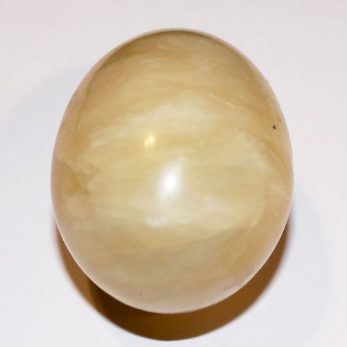 Egg 2 inch - Quartz Yellow