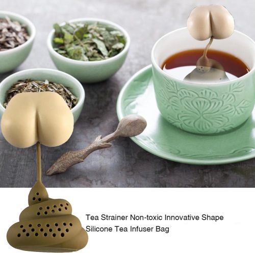 Poopy Tea Infuser, Silcon