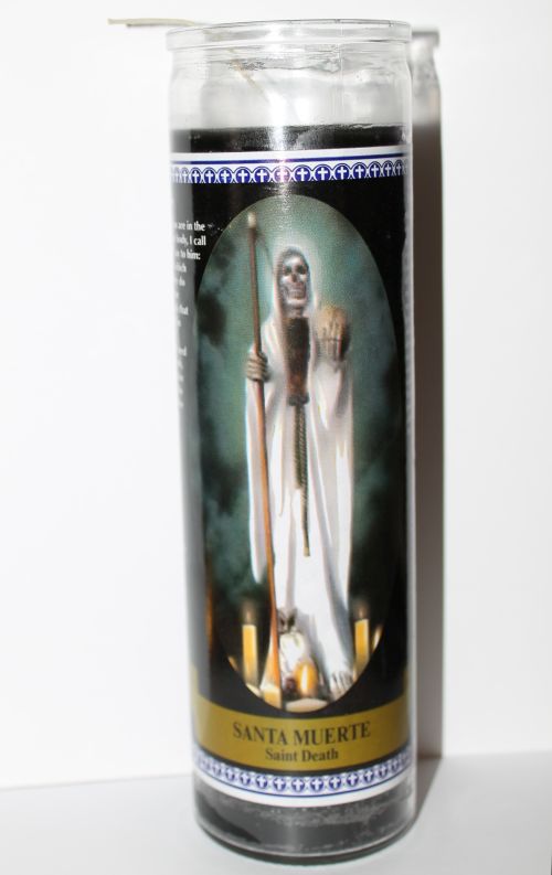 St. Muerte - Holy Death Labeled (Black)