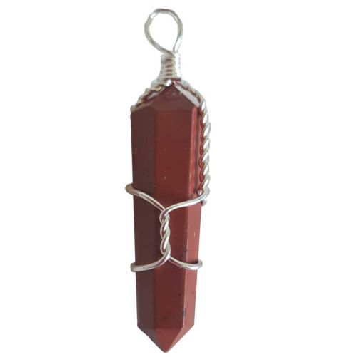 Jasper Red Point Wire Wrapped