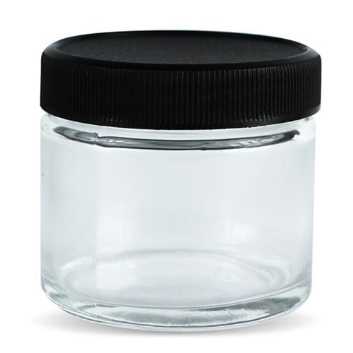 2 oz Round Glass Jar