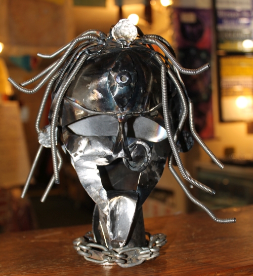 Metal Sculpture - Kali by J. Eldritch