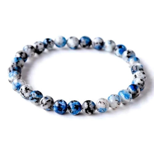 K2 8mm Bead Stretch Bracelet