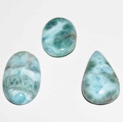 Larimar Cabochons Small
