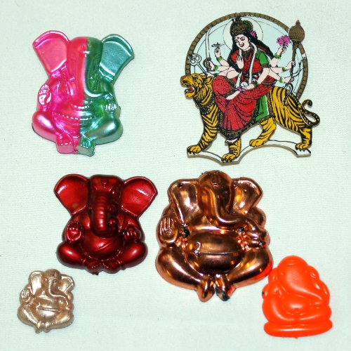 Assorted Hindu 3D Stickers Medium