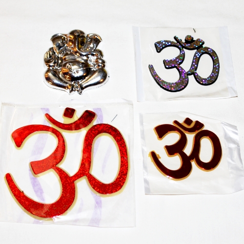 Assorted Hindu 3D Stickers Large